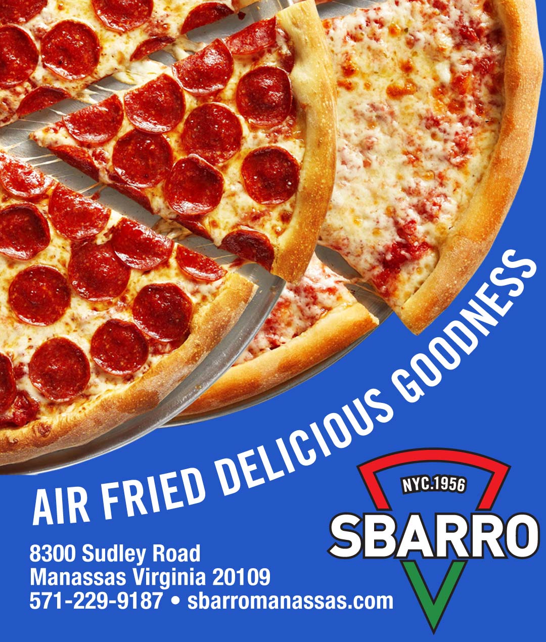 Sbarro Manassas Virginia